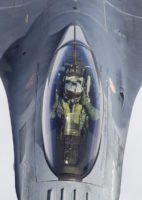 Port AF F-16C Fighting Falcon Aerial Refueling
